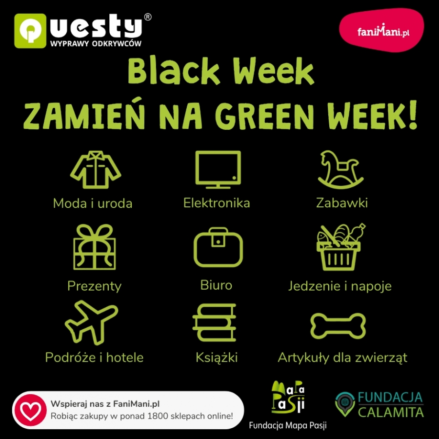 Black Week zamień na Green Week