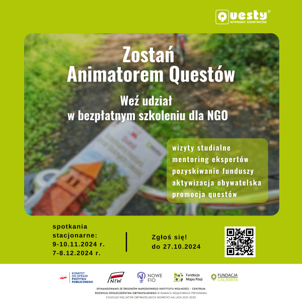 Zostań Animatorem/Animatorką Questów