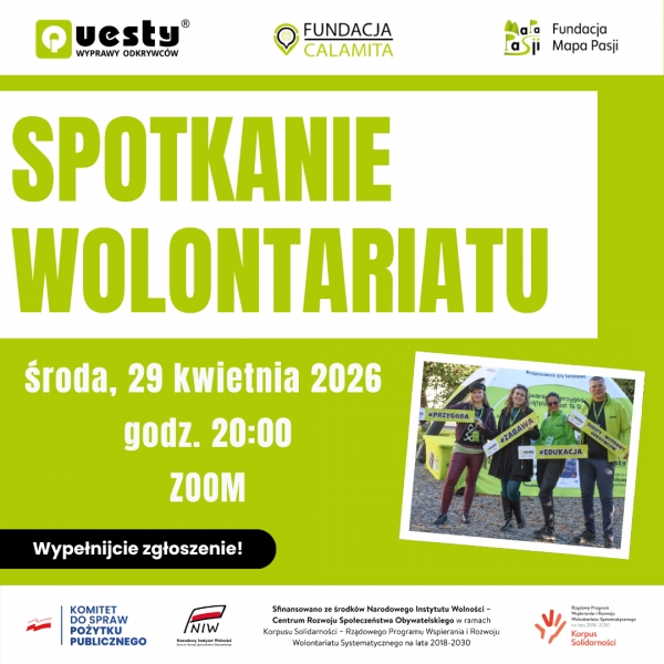 Spotkanie wolontariuszy questowych