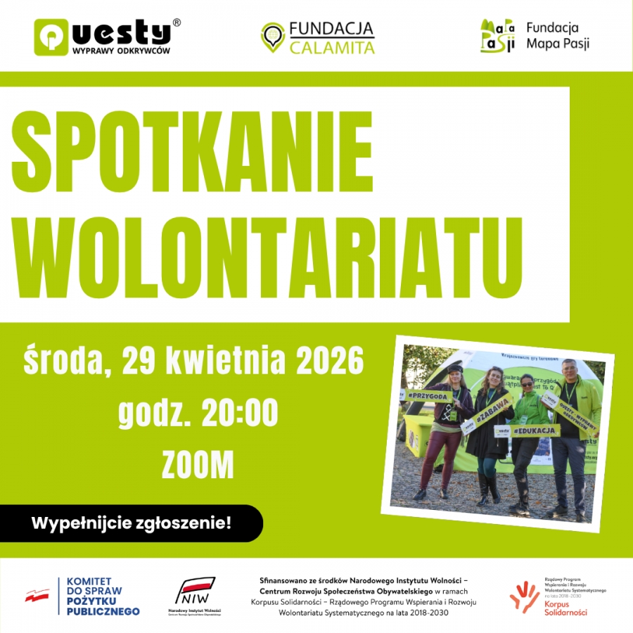 Spotkanie wolontariuszy questowych